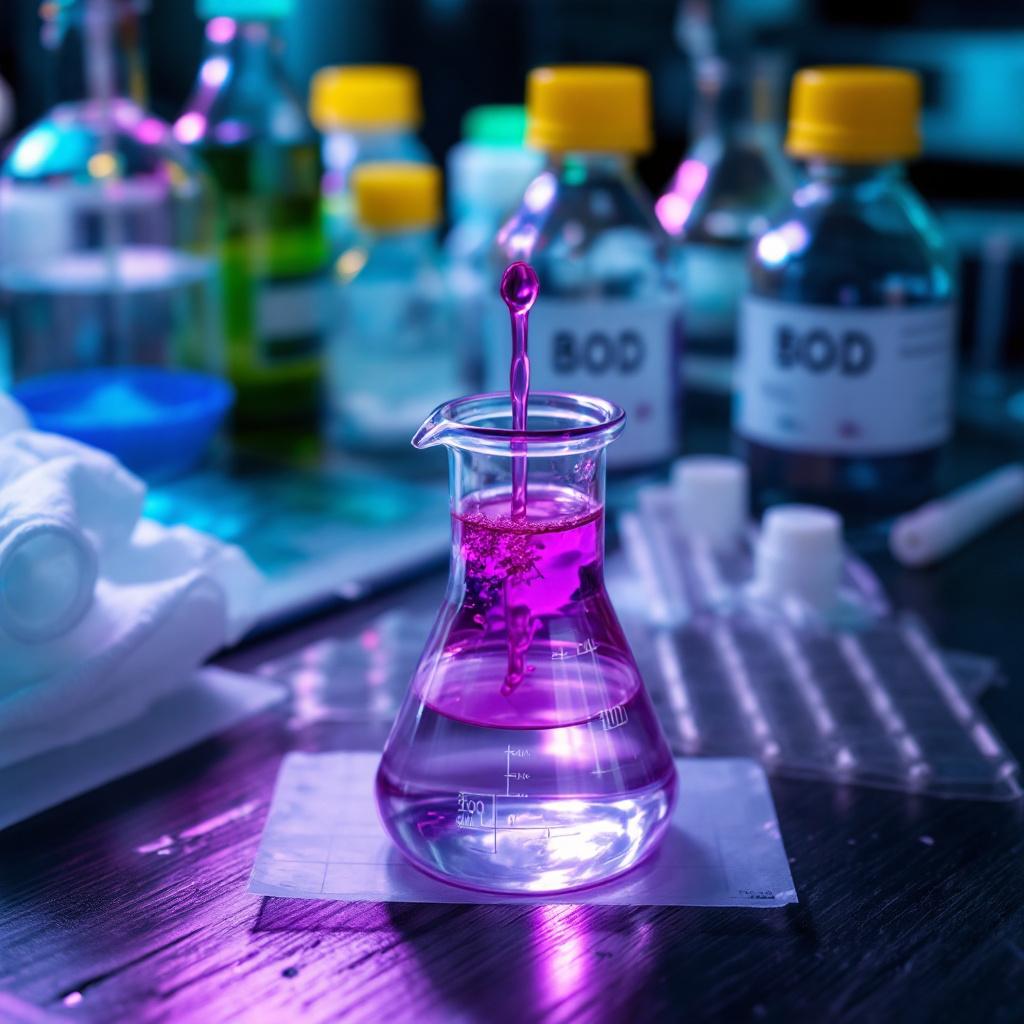 Lab bench setup